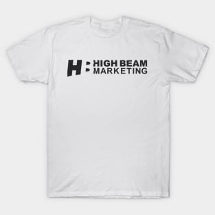 High Beam Marketing Tee (Black Logo 1 Variant) T-Shirt